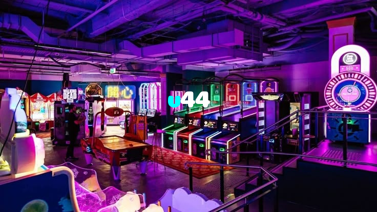 v44 casino presented on mobile device in Pakistan with slots and live games